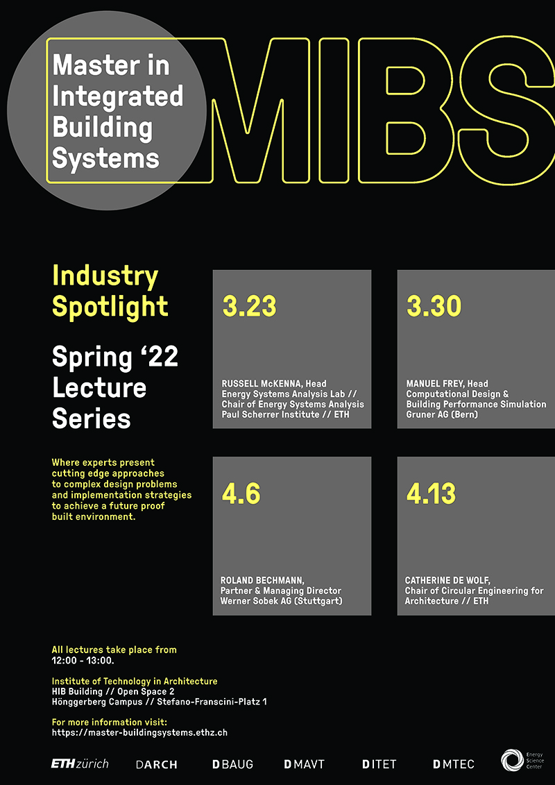 Enlarged view: Spring '22 Industry Spotlight Lunch Lecture Series